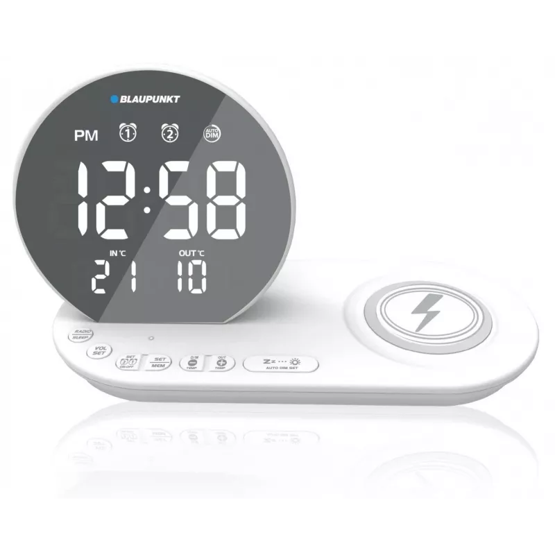 Despertador digital Blaupunkt CR85WH CHARGE
