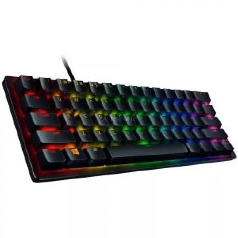 Huntsman Mini, teclado gaming preto, layout DE, Razer Linear Optical (Red)