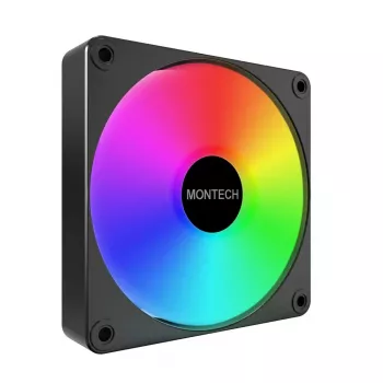 Módulo de ventoinha para caixa de computador Montech GF120 V2 ARGB 12 cm preto 1 unid.