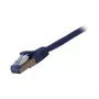 Cabo patch RJ45 – CAT6A 500 MHz – 0,5 m – azul – S-STP (S/FTP) – componentes testados (certificado GHMT) – AW
