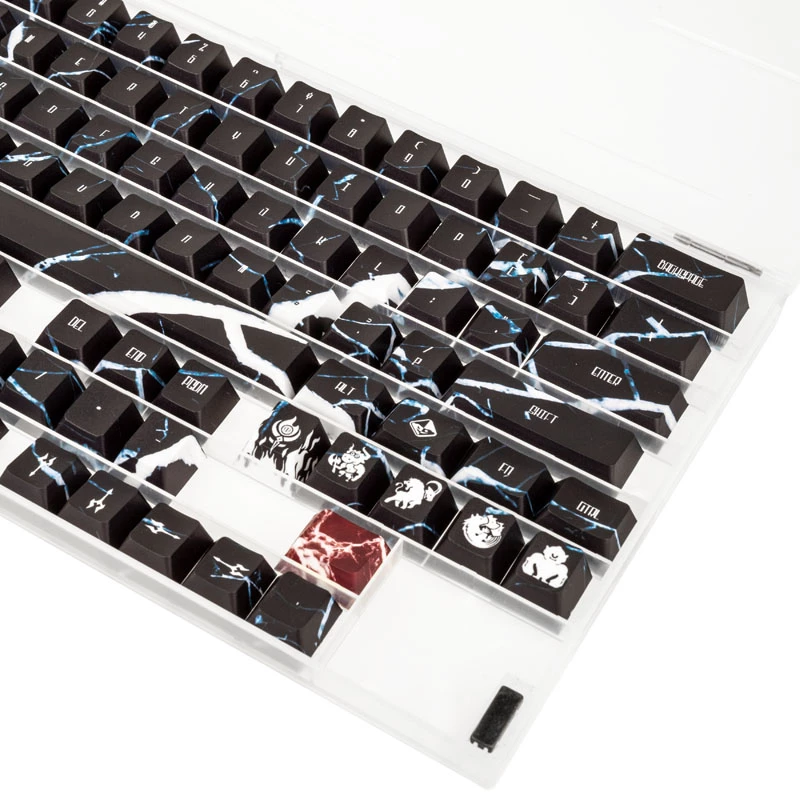 Conjunto de keycaps Traitors TARTARUS GAKC-372 Layout US, perfil OEM, material ABS