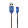 Cabo USB 2.0 GEMBIRD USB A para USB C 2 m, 0,48 Gbit/s, 2,1 A, azul