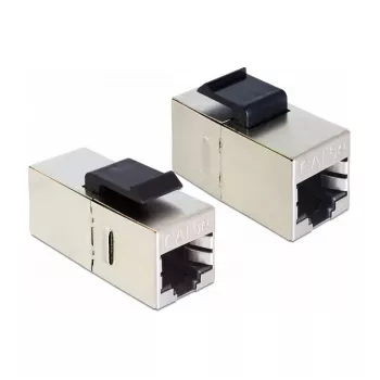 Módulo Keystone conector fêmea RJ45 DeLOCK 86628 Cat.5e compacto 25 unid.