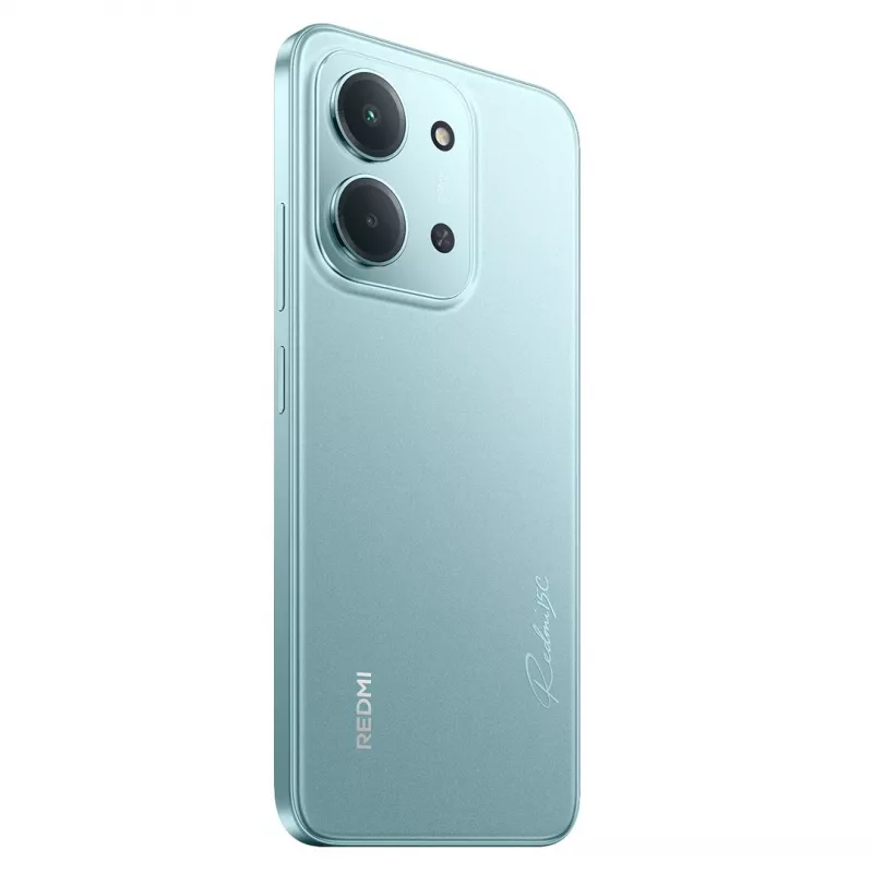 Smartphone Xiaomi Redmi 15C 6,9 polegadas 4 GB RAM 128 GB armazenamento verde menta, 6000 mAh, câmara traseira 50 MP, Helio G81-Ultra