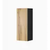 Conjunto de armários de sala Cama VIGO 13 preto/carvalho wotan