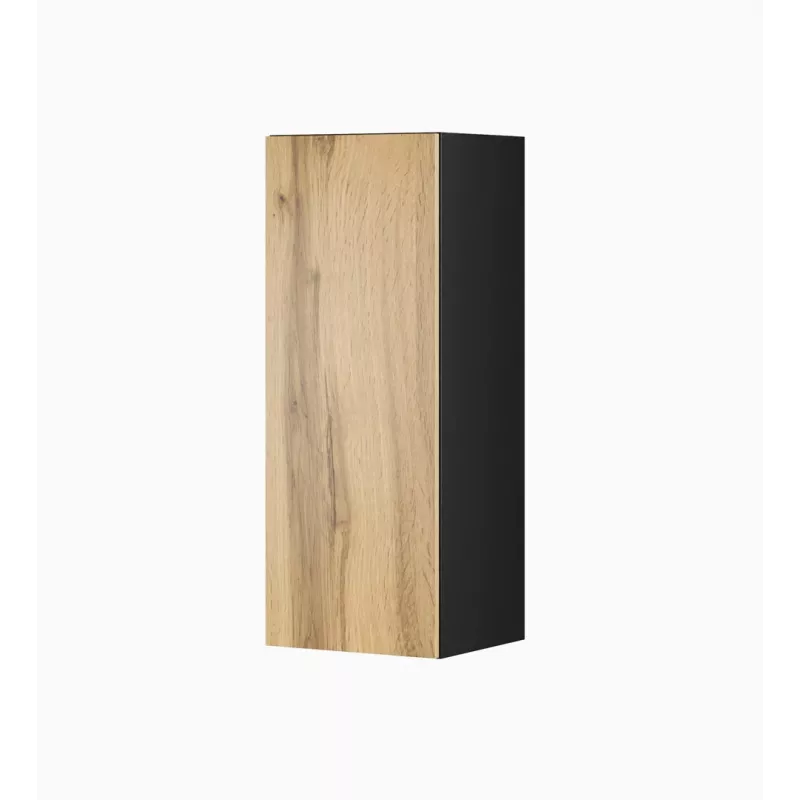 Conjunto de armários de sala Cama VIGO 13 preto/carvalho wotan