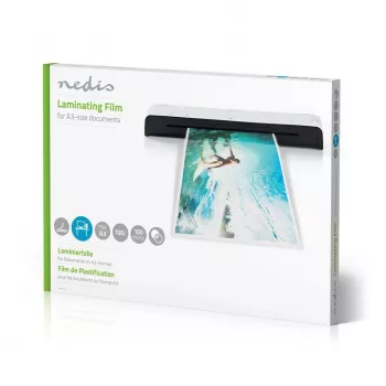 Película de plastificação Nedis LAMIA3AT100