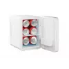 Mini-frigorífico com espelho de maquilhagem LED Elle ESDAFX04WHEU 4 L branco
