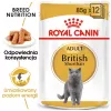 Comida húmida para gatos Royal Canin British Shorthair Adult saqueta 85 g, aves, ROYAL CANIN Feline Breed Nutrition