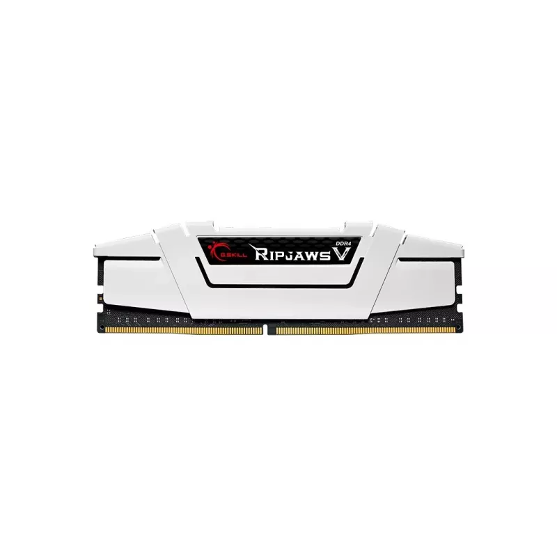 G.Skill Ripjaws V F4-3600C18D-32GVW memória DDR4 para computador de secretária 32 GB (2x16 GB) 3600 MHz CL18 XMP2, com dissipador, branca