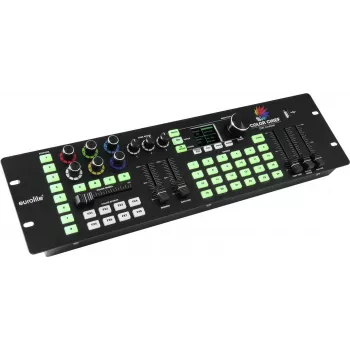 Controlador de luz EUROLITE 70064575 para focos LED, controlo DMX