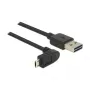 Cabo USB DeLOCK 83857 USB 2.0 3 m USB A Micro-USB B Preto