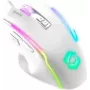 Rato Gaming com fio Speedlink DECUS USB branco — design ergonómico, modelo SL-680024-WT
