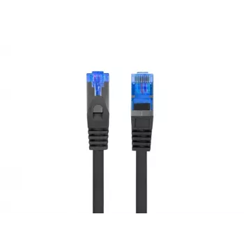 Cabo de rede Lanberg PCF6A-10CC-0025-BK RJ45 Cat6a 0,25m preto