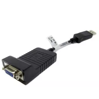 Adaptador de cabo de vídeo HP 753745-001 DisplayPort para VGA 0,2 m preto