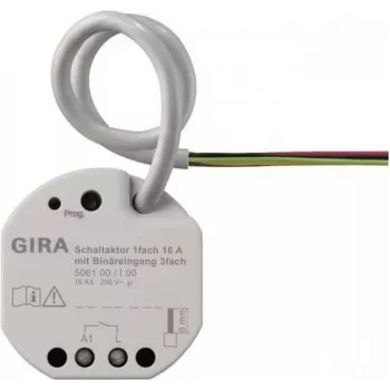 Gira Atuador de comutação 1 canal 16A UP KNX Secure 506100 (506100)