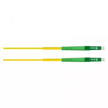Good Connections Cabo de rede de fibra ótica simplex OS2 monomodo 9/125 LC APC LSZH 0,5 m bom - fibra monomodo - 0,5 m