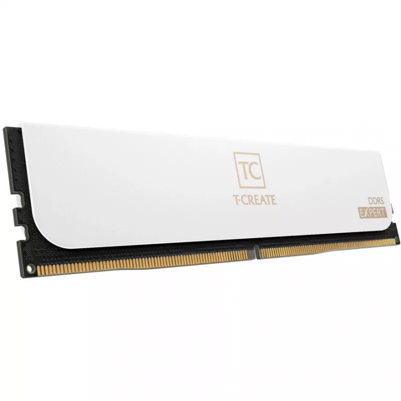 DIMM 32 GB DDR5-6400 (2x 16 GB) Dual-Kit, memória branca, CTCWD532G6400HC32ADC01, AMD EXPO