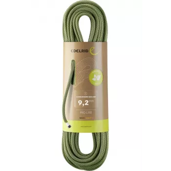 Corda seca Hummingbird EDELRID 9,2 mm 70 m Night Citrus
