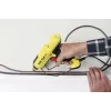 Pistola de cola quente STANLEY FatMax GR 100 R 200 W, débito 18,83 g/min, alimentação CA, tempo de aquecimento 1 min, preto/amarelo
