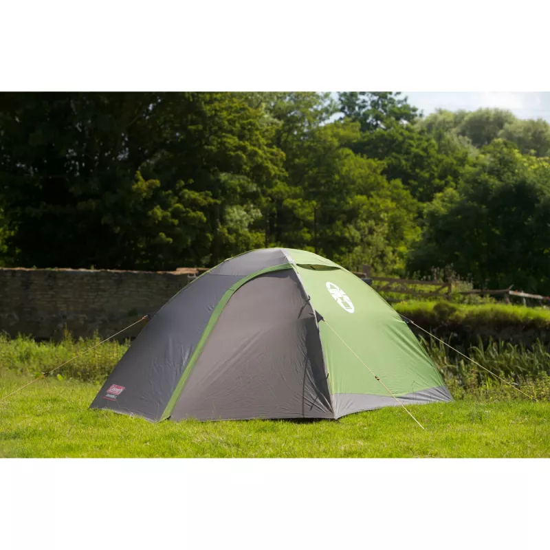 Tenda de cúpula Coleman Darwin 3 3 pessoas Verde Varetas rígidas