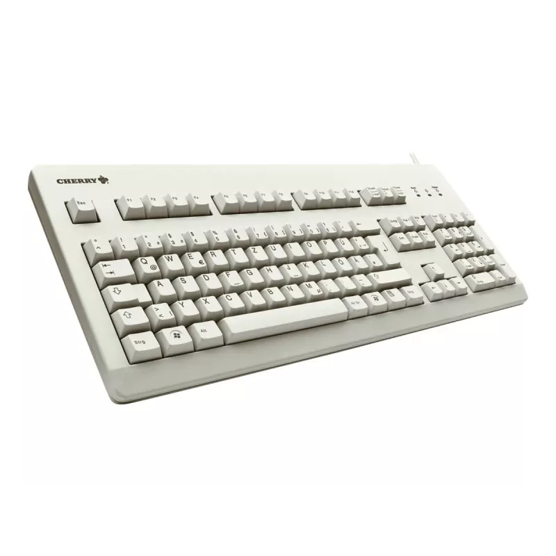 Teclado CHERRY G80-3000 Universal USB QWERTZ Alemão cinzento