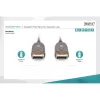 Cabo de fibra ótica híbrida DisplayPort AOC, UHD 8K (preto, 30 metros)