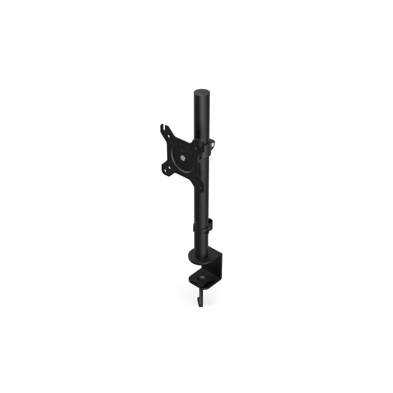 Suporte para monitor ENDORFY Atlas para monitores de 27 polegadas (68,6 cm), suporte de secretária com grampo, VESA 75x75–100x100, inclinável ±35°, rotativo ±90°, altura ajustável, preto