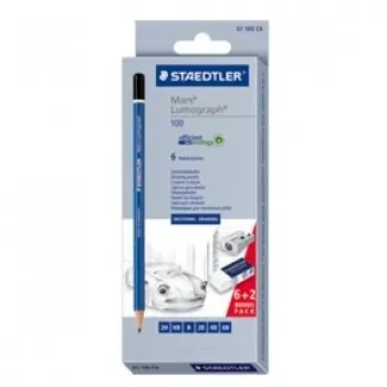Conjunto de desenho Staedtler Mars Lumograph 100 multi
