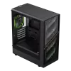 Caixa Gamemax | AERIS 330 MB | preto | Mini-Tower | fonte de alimentação não incluída