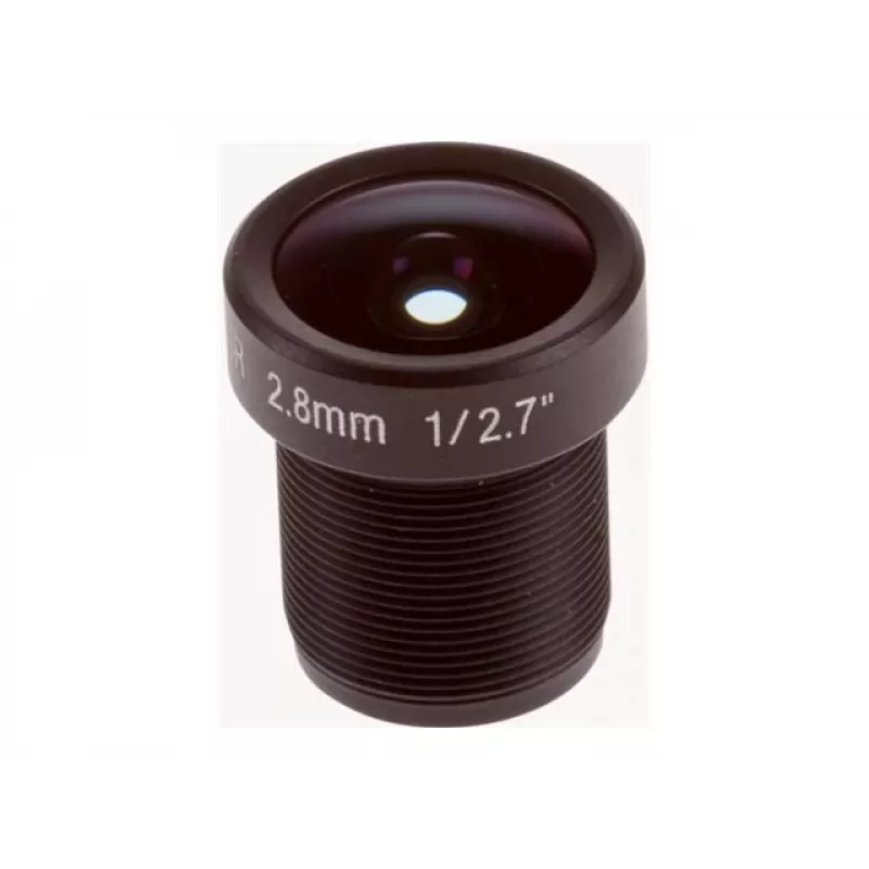 Axis 03074-001 objetiva megapixel M12 2,8 mm F1.2, íris fixa, para P3905-R Mk III e M3905-R, embalagem de 10 unidades