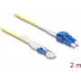 Cabo de fibra ótica DeLOCK 88306 CS macho para LC Duplex OS2 2 m