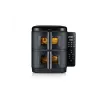 Fritadeira SEVERIN FR 2468 S-Fry Duo Stack 2-em-1 capacidade de cozedura, design de cesto duplo