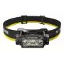 Lanterna frontal Nitecore HC60 UHE com bateria de 4000 mAh, 6-LED, à prova de água, resistente a choques, preto/amarelo
