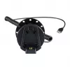Adaptador de troca rápida Asetek SimSports 40-035-0035028 preto — adaptador de volante de troca rápida para configurações de Sim-Racing