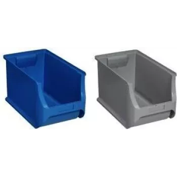 Caixa de armazenamento allit ProfiPlus 456275 355×205×200 mm, cinzento, plástico empilhável