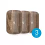 Ubiquiti EXTD-Cover-Wood-3 tampas com design de madeira (3 un.) para BeaconHD / U6 Extender