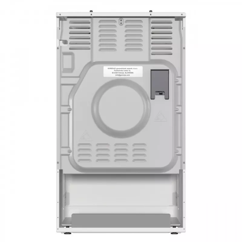Fogão a gás independente com forno Gorenje GG5A10WFFM — placa de 4 bicos, forno de 70 l, superfície esmaltada, branco