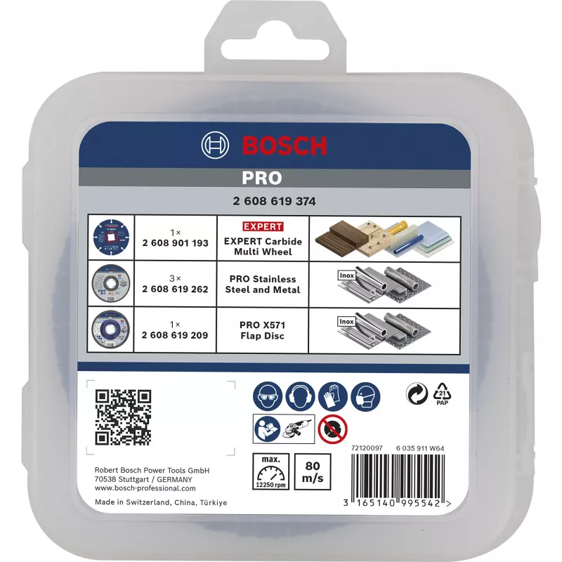 Disco de corte para rebarbadora Bosch 2 608 619 374