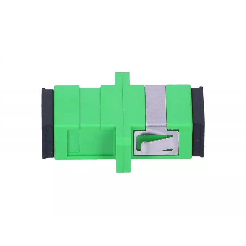Adaptador Extralink SC/APC Single Mode Simplex verde