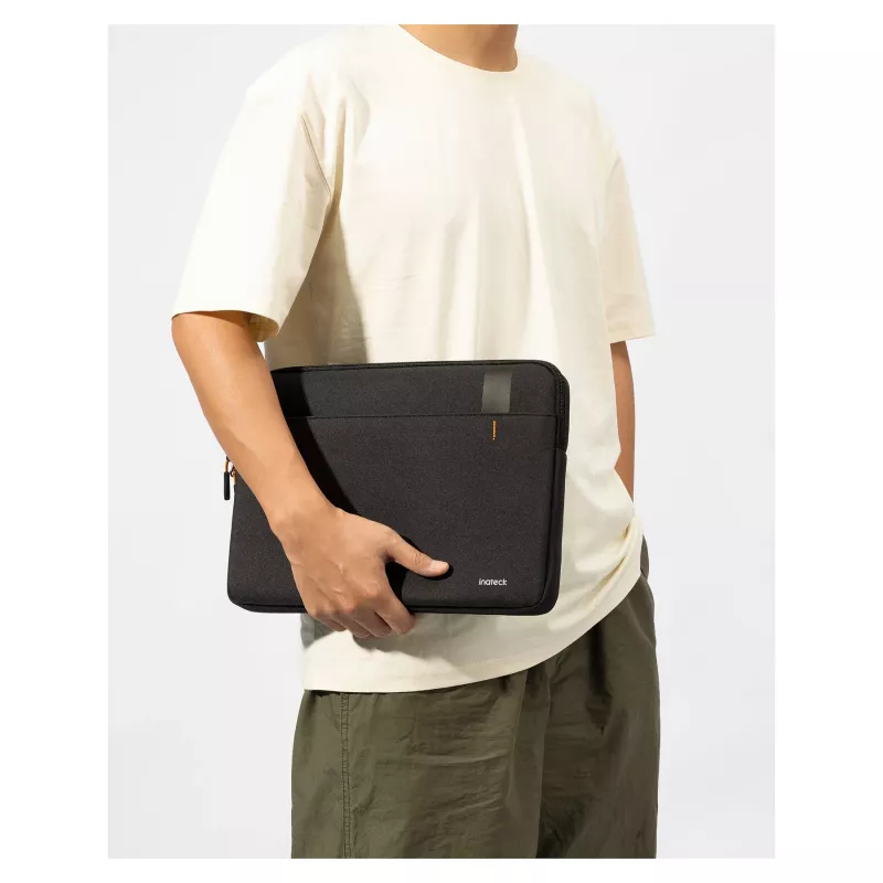 Capa para portátil Inateck LB01011-13S para portáteis de 13 polegadas com bolsa para acessórios, preta