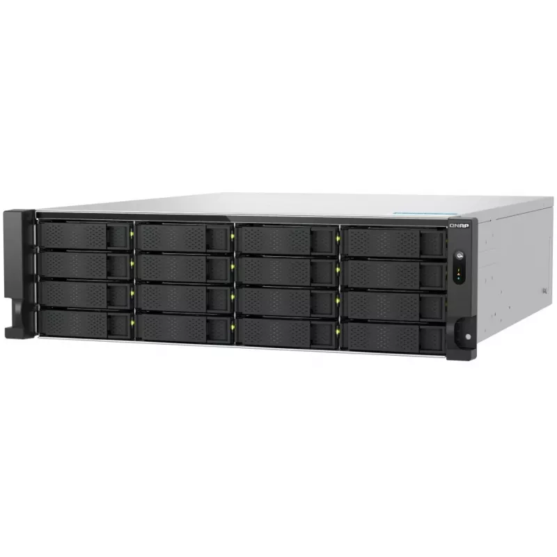 QNAP TS-H1677AXU-RP-R7-32G, servidor de armazenamento, rack (3U), AMD Ryzen™ 7, 7745, 32 GB, DDR5