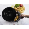 Fritadeira de ar quente PRIME3 SAF31 – 2,5 L, 1200 W, fritadeira de ar quente sem óleo, preta