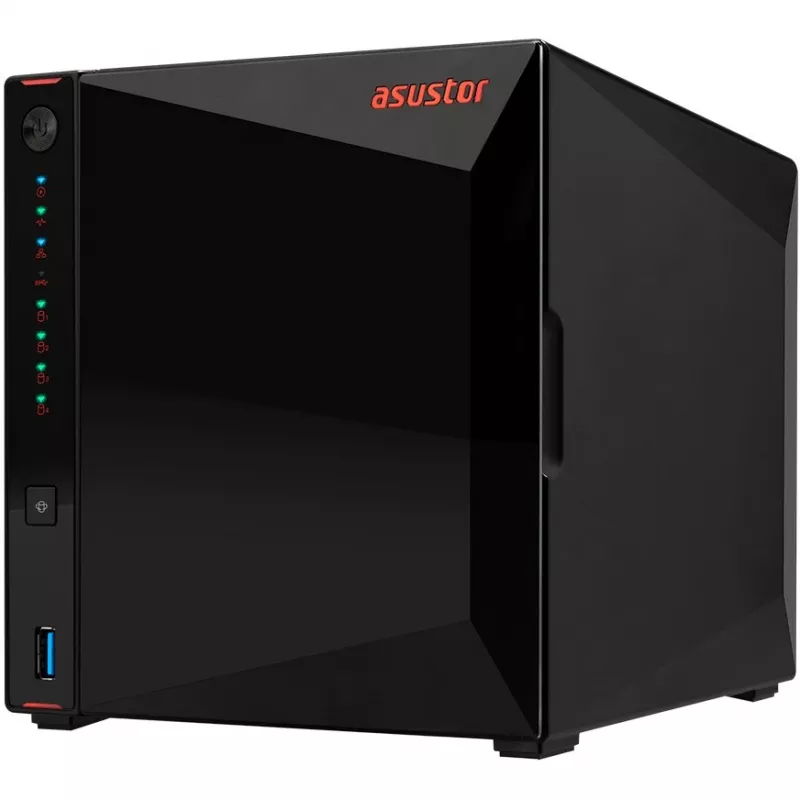 ASUSTOR Nimbustor 4 AS5304T servidor NAS, 4 baías (90-AS5304T00-MD30)