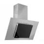 Exaustor Akpo WK-4 Black Eco 50 de parede cinzento, vidro preto