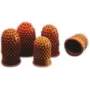 Rexel Thimblettes Velos tamanho 00 - 15 mm Ø laranja caixa/10, laranja, borracha