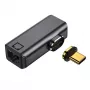 Adaptador magnético USB Type-C - RJ-45, 100/1000 Mb