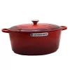 Le Creuset Signature assadeira oval vermelho cereja 40cm