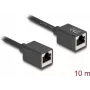 Cabo de rede DeLOCK 90335 RJ-45 Cat6a 10 m preto