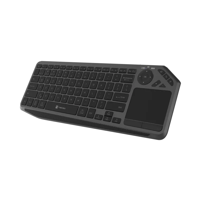 Natec Turbot 2 | Teclado | Sem fios | US | Bluetooth | Preto/Cinzento